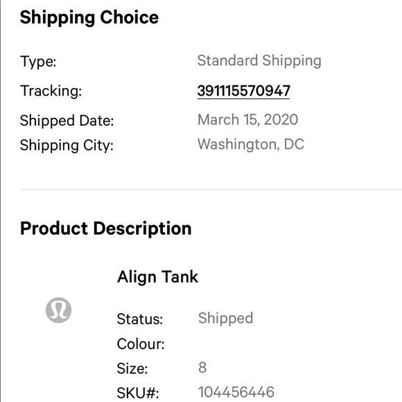 Lululemon Align Crop Tank - Picture 5 of 5